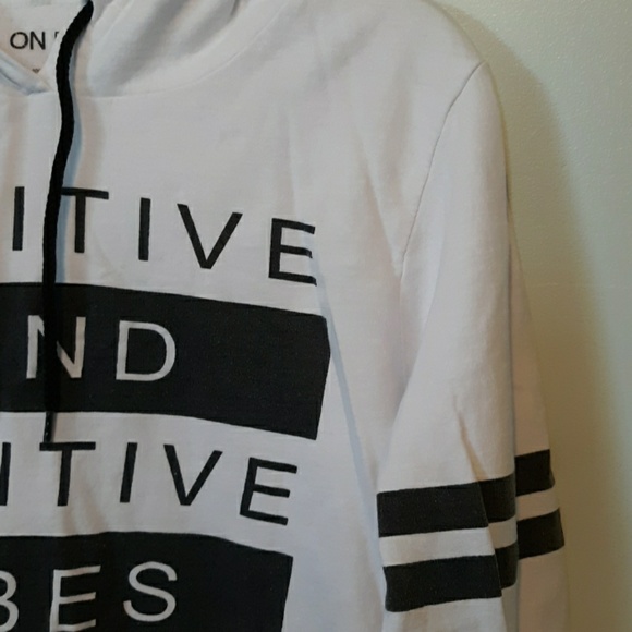 On Fire "positive" hoodie, size S - Picture 3 of 5